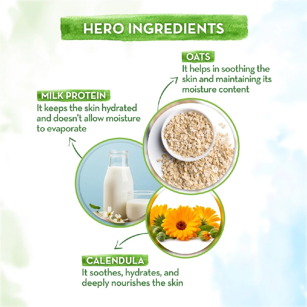 Milky Soft Bathing Bar for Babies with Oats, Milk and Calendula, 75 g (Pack of 2)-3.webp